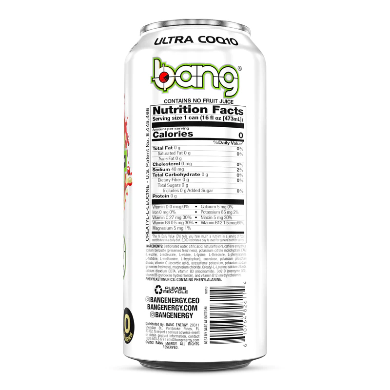 Buy Bang Energy Drink Ml Whole Lotta Pina Colada In Dubai Abu