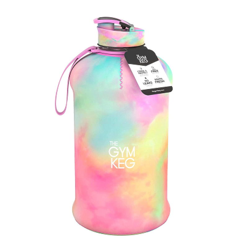 Buy Gym Keg Sports Water Bottle Love Tie Dye Litre In Dubai Abu