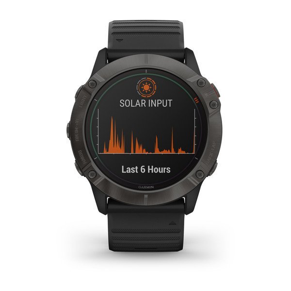 010-02157-21,Garmin Fenix 6X Pro 51mm Solar Edition Black