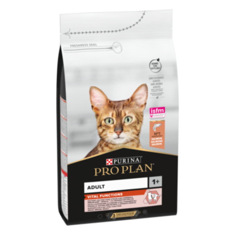Purina Pro Plan Adult Vital Functions Everyday Dry Cat Food with Salmon 1.5kg