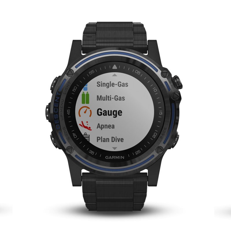 Garmin Descent MK1 Silver Sapphire with Black