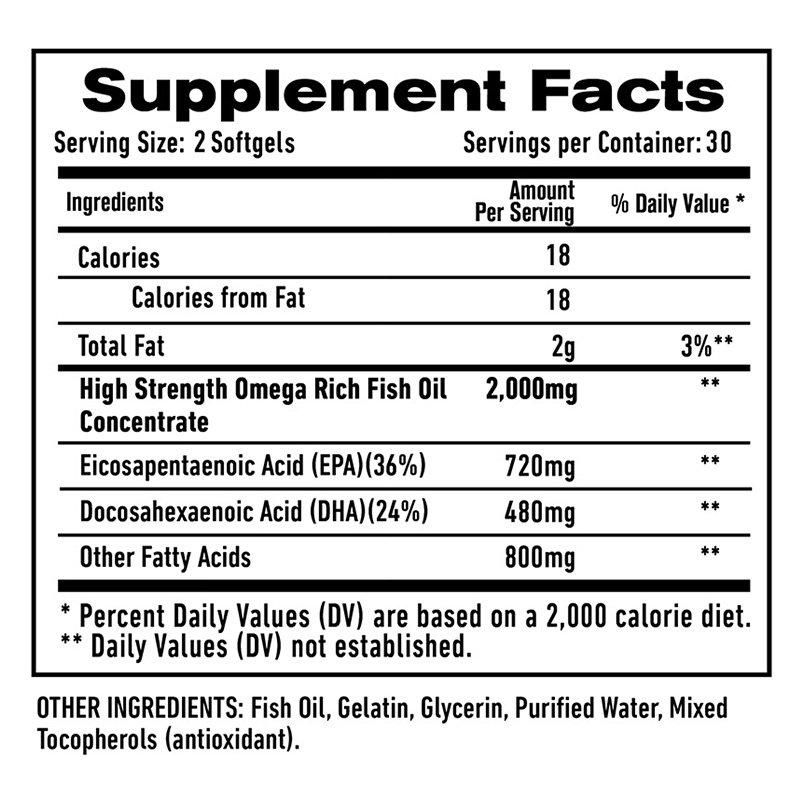 1Up Nutrition Omega 3 Fish Oil 60 Softgels Best Price in UAE