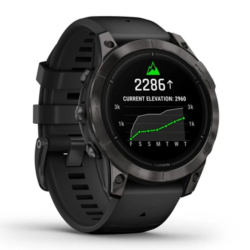 Garmin Epix Pro Gen 2 Sapphire Edition 47 mm Carbon Grey DLC Titanium with Black Band Watch Best Price in Abu Dhabi