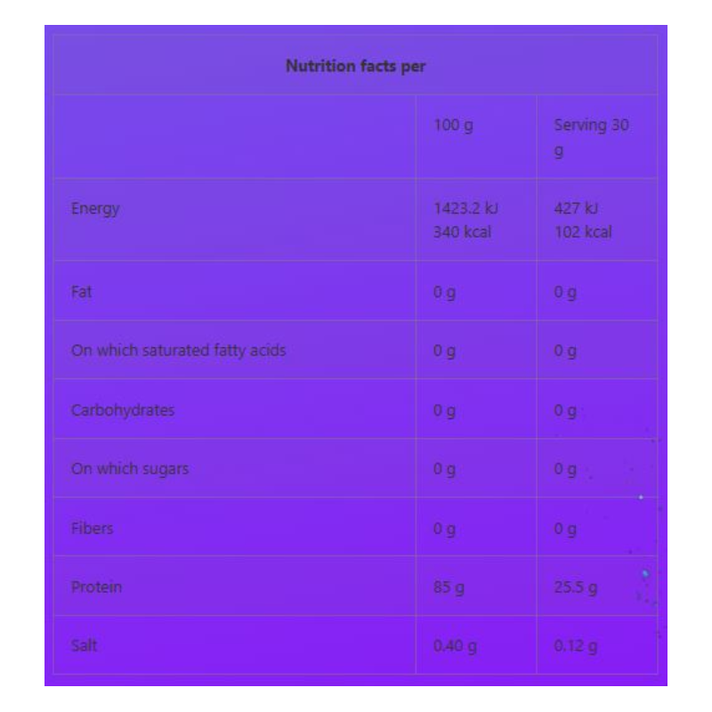 Hype Premium Hydro Beef 60 Servings 1.8 Kg - Blue Raspberry Best Price in Dubai