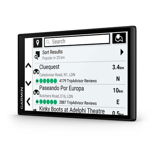 Garmin DriveSmart 76 Live traffic with smartphone app MENA Map