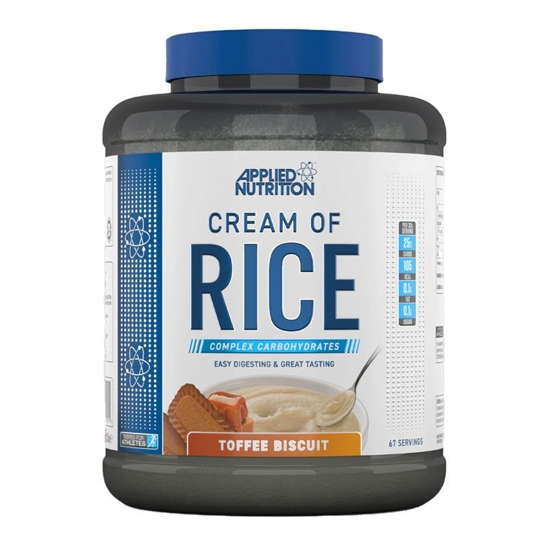 Applied Nutrition Cream of Rice 2 Kg - Toffee Biscuit Best Price in UAE