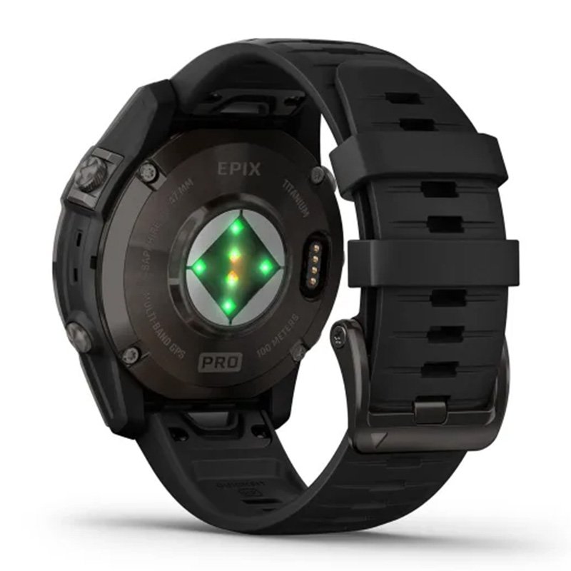 Garmin Epix Pro Gen 2 Sapphire Edition 47 mm Carbon Grey DLC Titanium with Black Band Watch Best Price in UAE