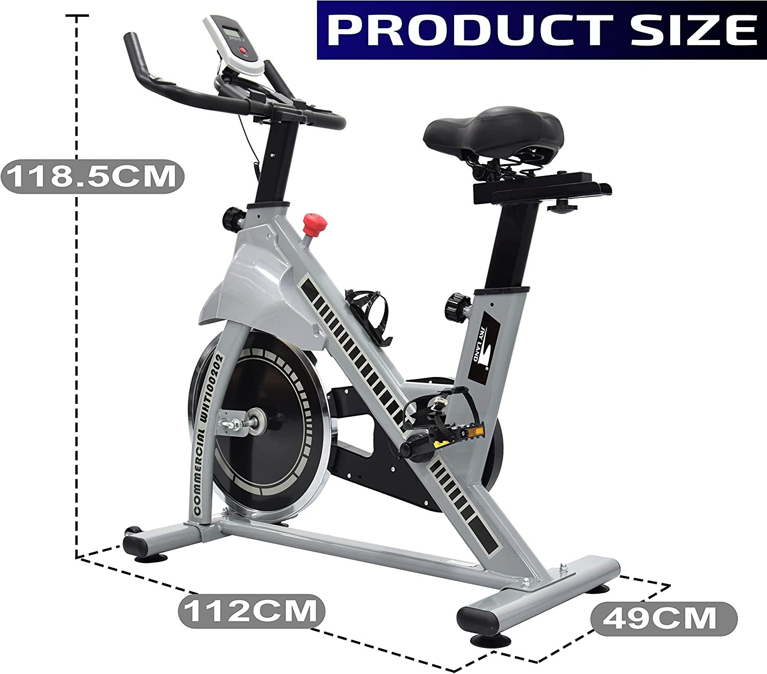 Skyland Home Use Spinning Bike EM-1560-White Color
