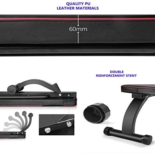 Hyjiya Skyland Foldable GYM Workout Bench Flat EM-1854