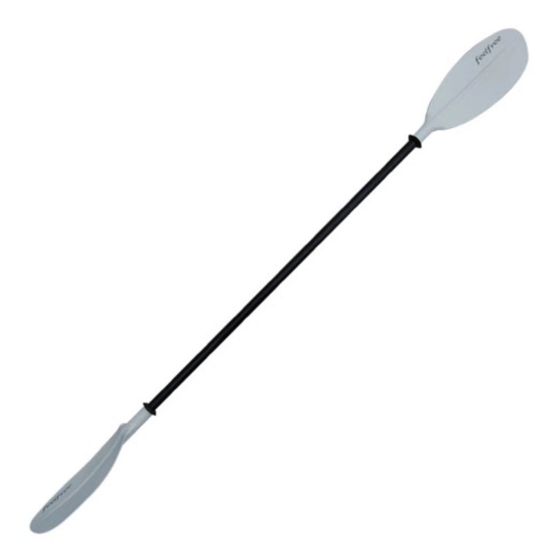 Feel Free Day Touring Paddle RH alloy shaft, 217cm, White
