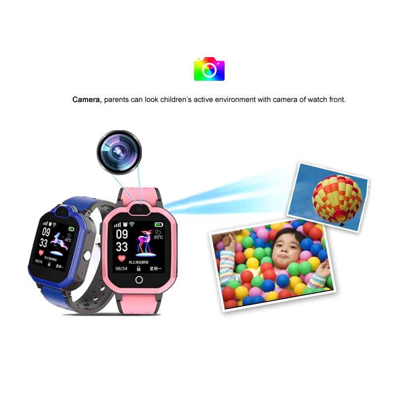Moto Child GPS Watch with Camera and Waterproof