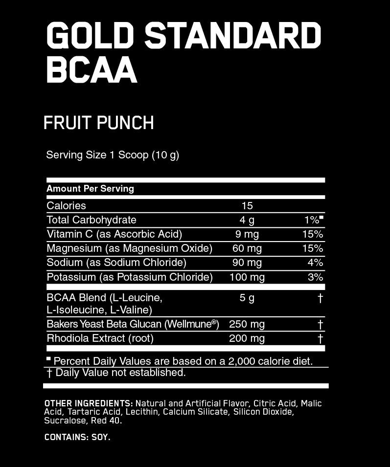 Gold Standard Bcaa