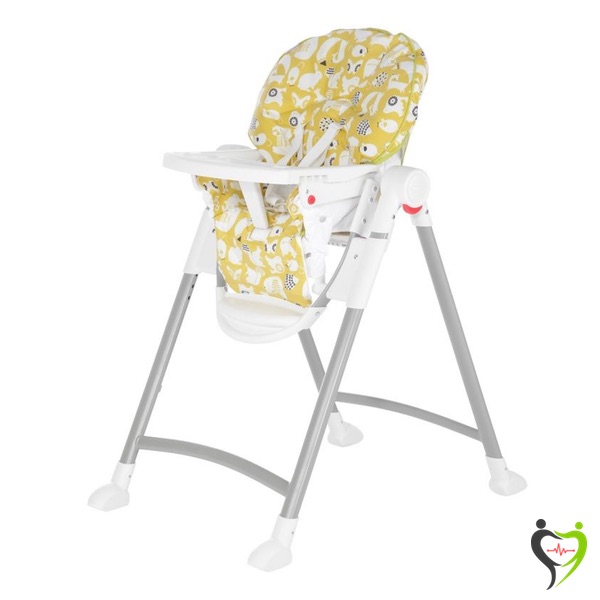 graco high chair yellow