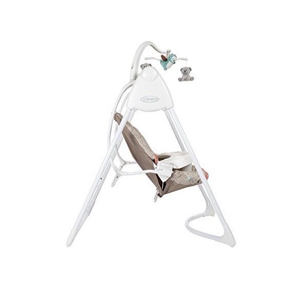Graco Swing Lovin Hug Wplug Woodlandwalk