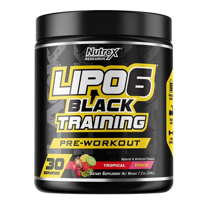 Nutrex Lipo 6 Black Training Intense Stimulant Pre-Workout