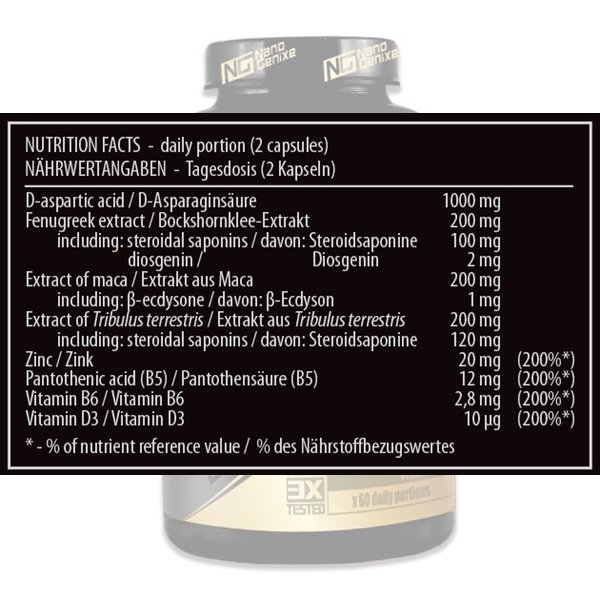 Nano Genixe Testos Hardcore