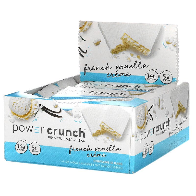 Power Crunch Protein Bar Original French Vanilla 40 g 1x12