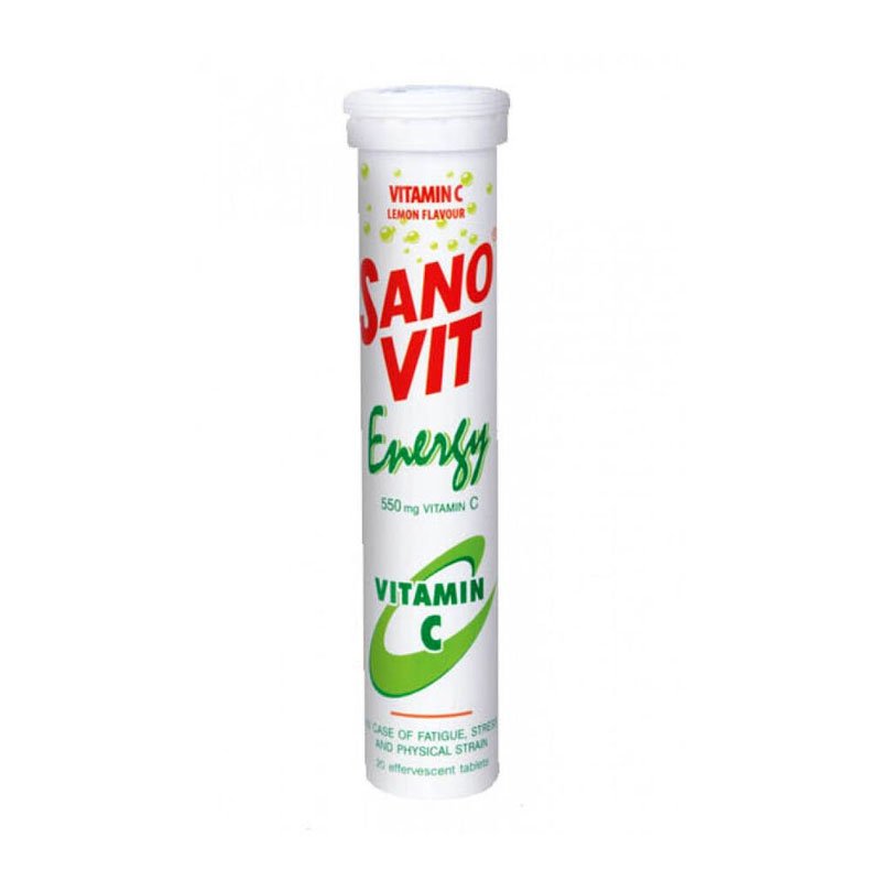 Sanovit Energy Vitamin C - Lemon (20 Tabs)