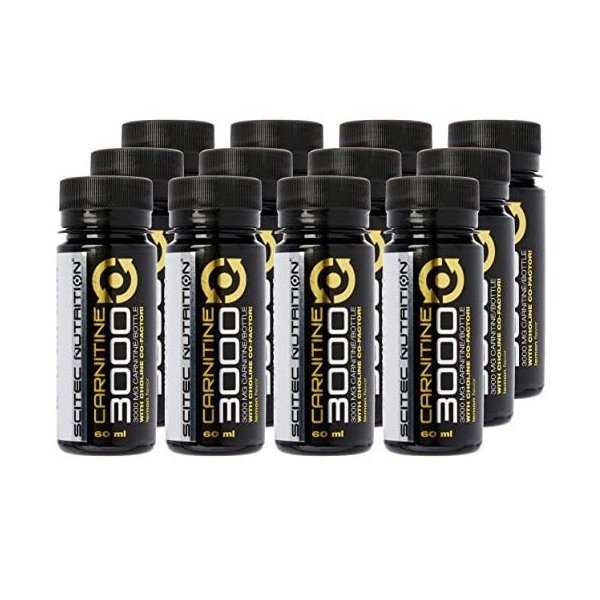 Scitec L Carnitine 3000 Shots 12 pcs x 60 ml Lemon Flavor