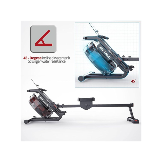 Sky Land Water Rower with Bluetooth & LCD – 130Kg Max Best Price in UAE