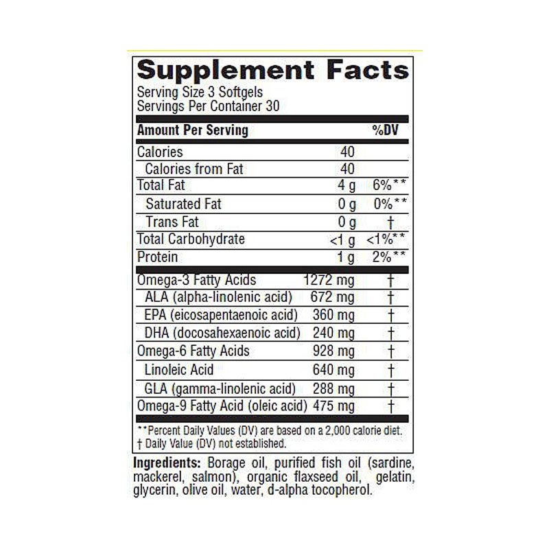 Twinlab Omega 369 - 90 Serving