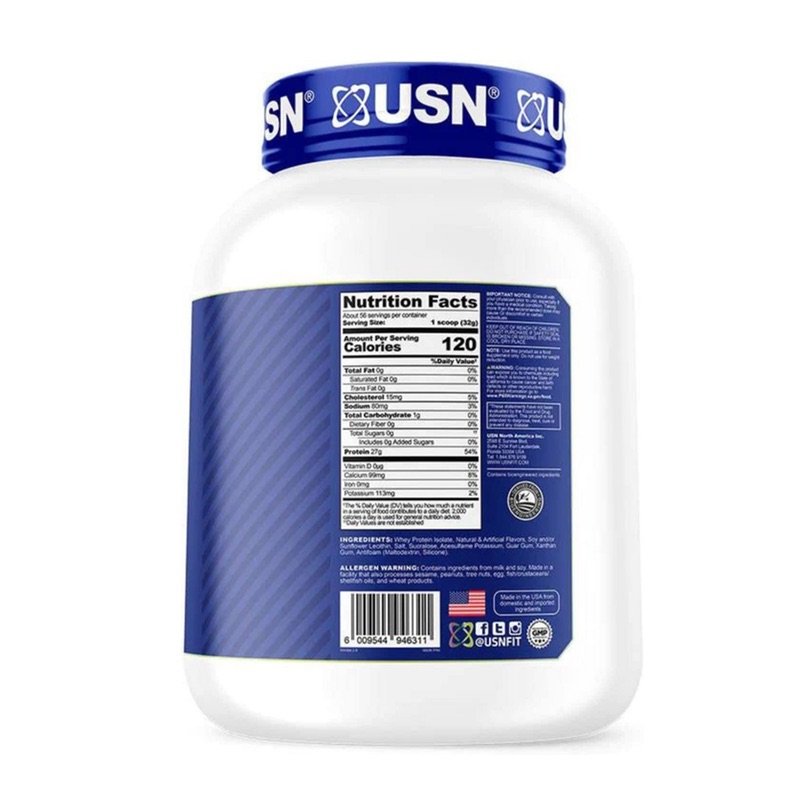 USN ISO Pro 100% Whey Protein Isolate Vanilla