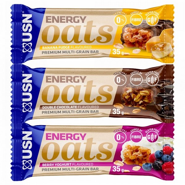 USN Energy Oats Bar 35g x 20 Pcs in One Box