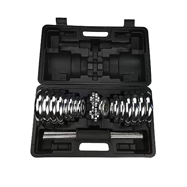 Marshal York Chrome Dumbbell Set 30 Kg Dubai UAE