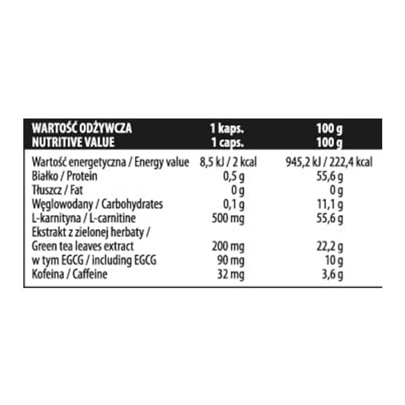 ACTIVLAB L Carnitine + Green Tea 60 Caps Best Price in UAE