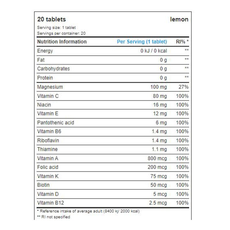 All Nutrition MAG-Vit 20 Tabs Best Price in Dubai