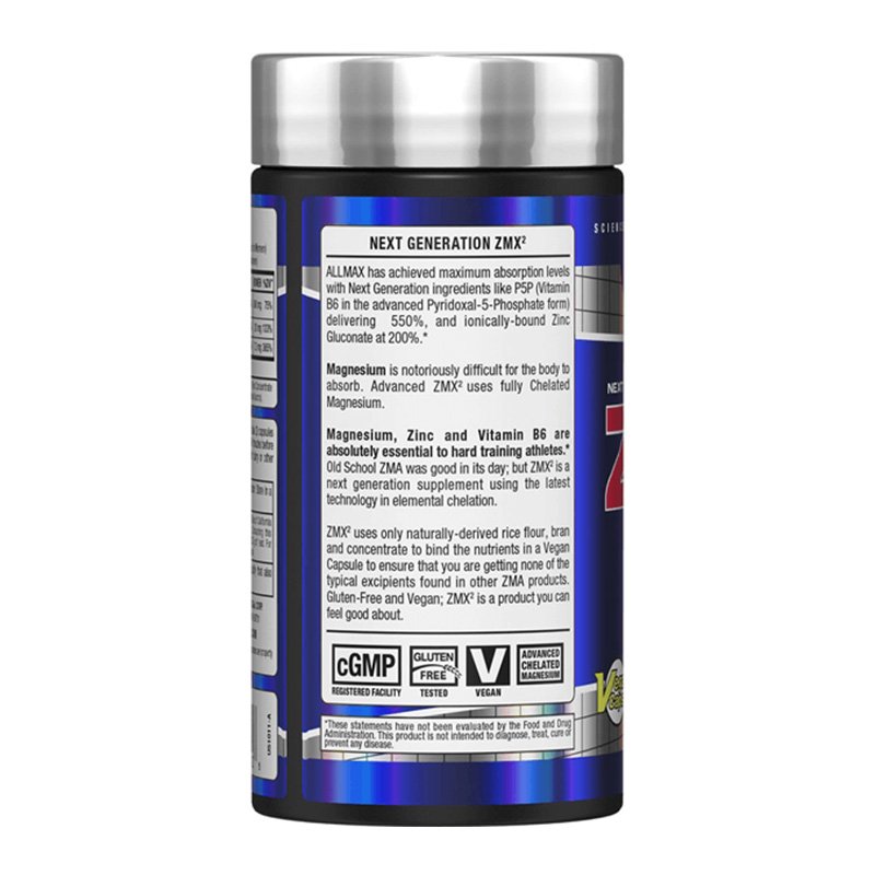 AllMax ZMX2 ZMA Supplements & Vitamins 90CT Best Price in Dubai