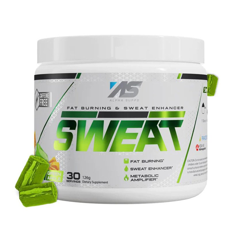 Alpha Supps Sweat 30 Servings - Green Apple Jolly