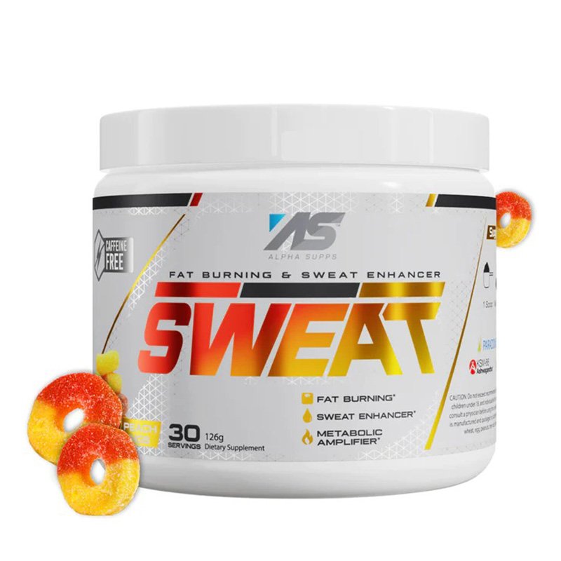 Alpha Supps Sweat 30 Servings - Peach Rings