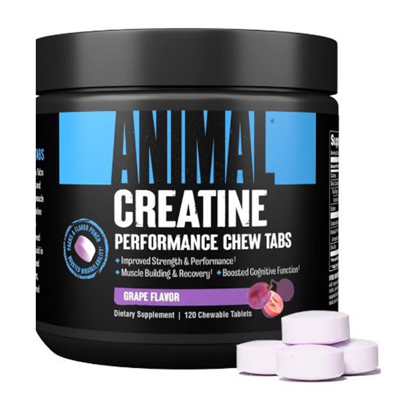Animal Creatine Performance Chew Tabs 120 - Grape