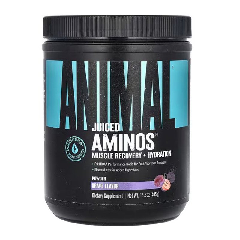Animal Juiced Aminos Muscle Recovery Hydration 405 G - Grape Juiced