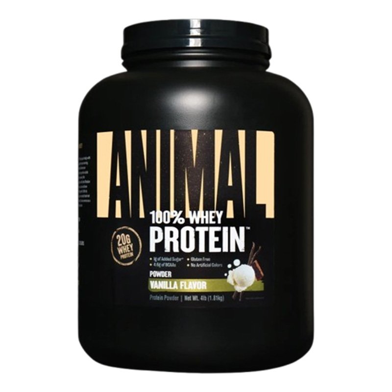 Animal Pak Animal 100 % Whey Protein 4 lbs - Vanilla
