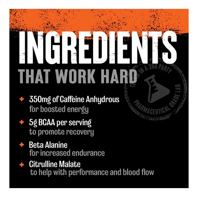 Animal Pre Workout Fury Essentials Powder 495 G - Blue Raspberry Best Price in UAE