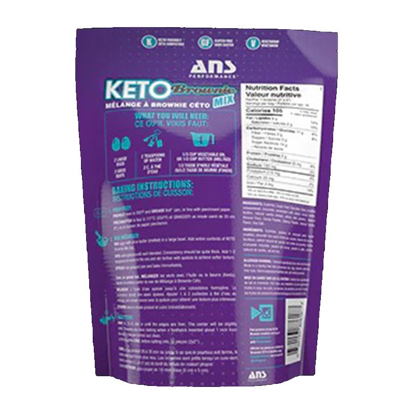 ANS Keto Brownie Mix 395G Best Price in Dubai