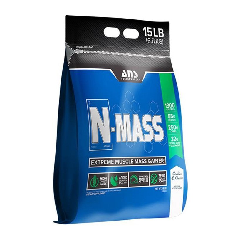 ANS N-Mass Extreme Gainer 15Lb Bag Best Price in Al Ain