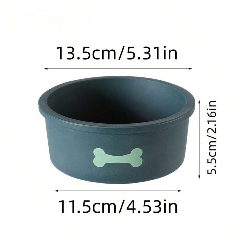 Anti-Slip Silicone Cat Feeder Bowl - 10007 Best Price in UAE