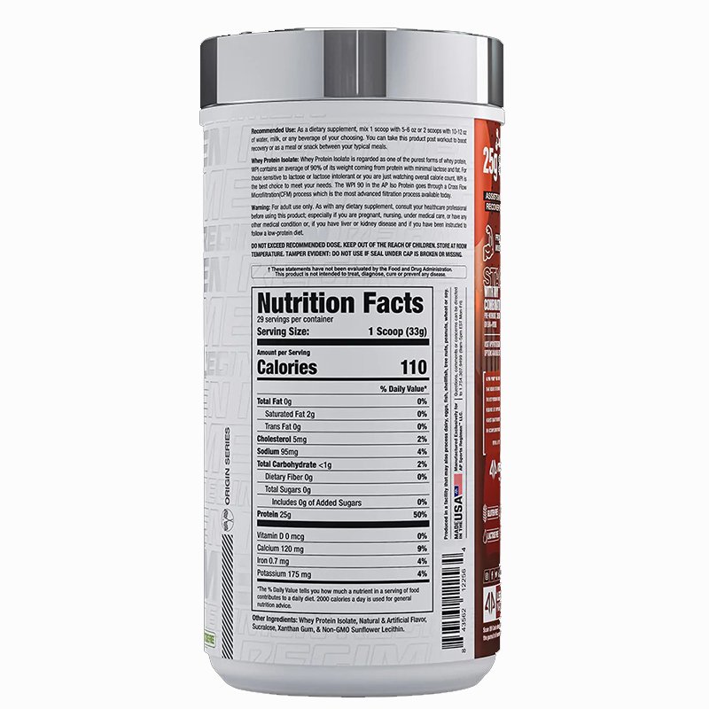 AP Regimen Whey ISO Protein 2lb -  Chocolate Best Price in Dubai