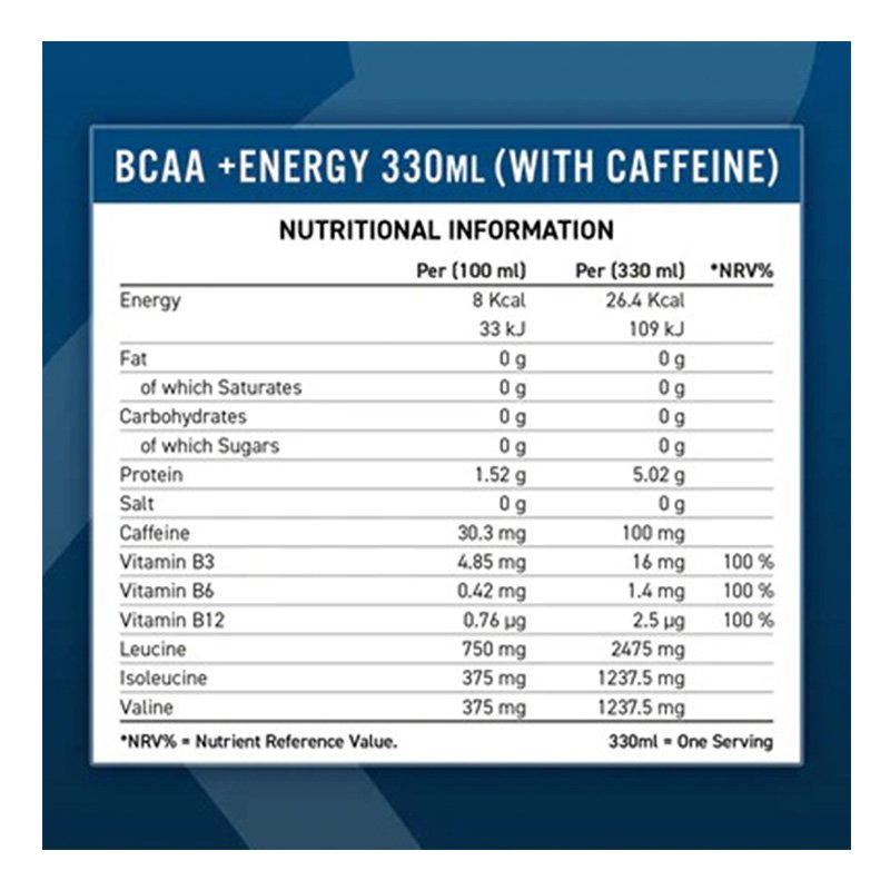 Applied Nutrition BCAA Energy Drink Cans 330 ml 12 Pcs in Box -  Strawberry Soda Best Price in Dubai