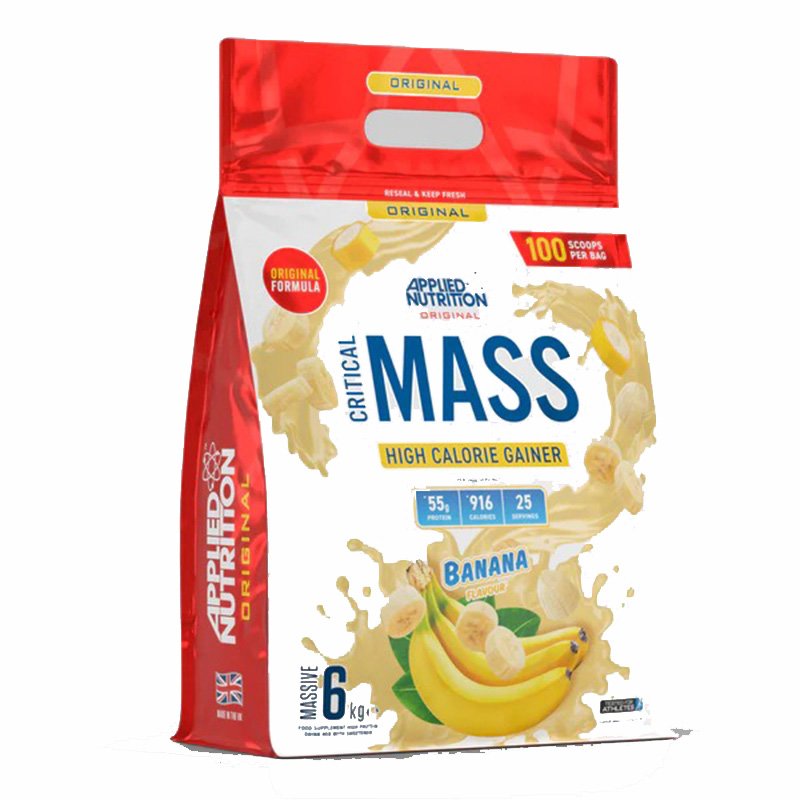 Applied Nutrition Original Formula - Critical Mass 6 Kg 25 Servings - Banana