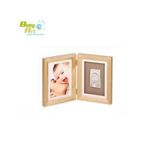 Baby Art Print Frame Natural