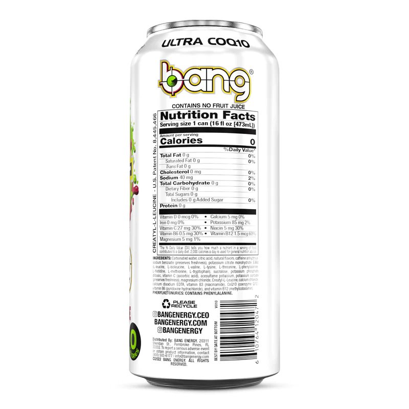 Bang Energy Drink 473 ml - Cherry Blade Lemonade Best Price in Dubai
