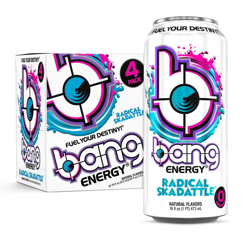 Buy Bang Energy Drink 473 ml Radical Skadattle in Dubai, Abu Dhabi
