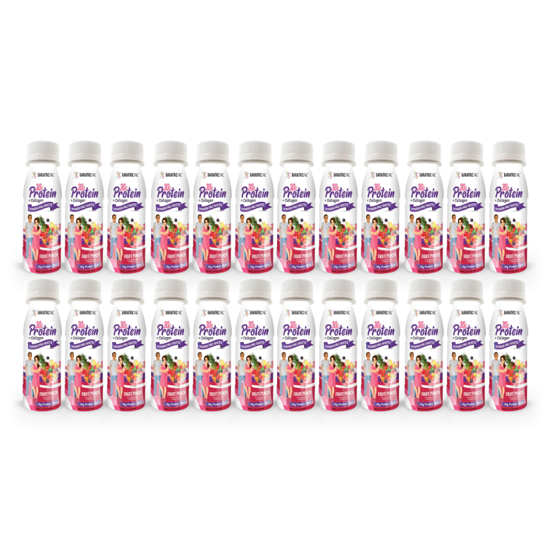 Bariatric Pal Whey & Collagen Complete Protein Shots 30 G 24 Pcs in Box - Fruit Punch Best Price in Abu Dhabi