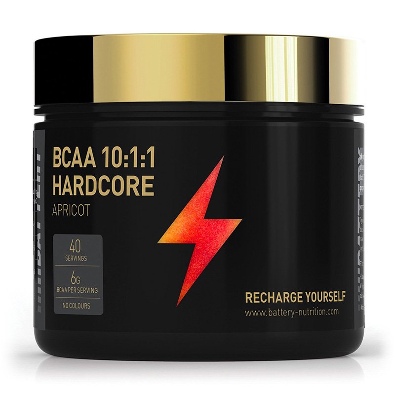 Battery BCAA 10:1:1 Hardcore 300G - Flavored Best Price in UAE