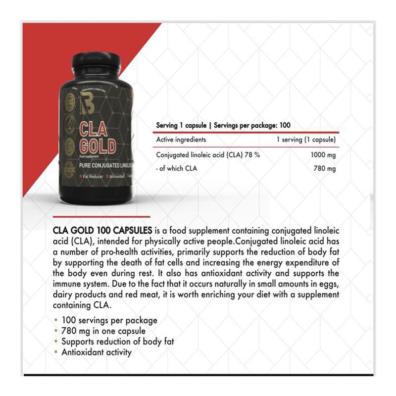 Big Fit Nutrition CLA Gold 100 Caps Best Price in UAE