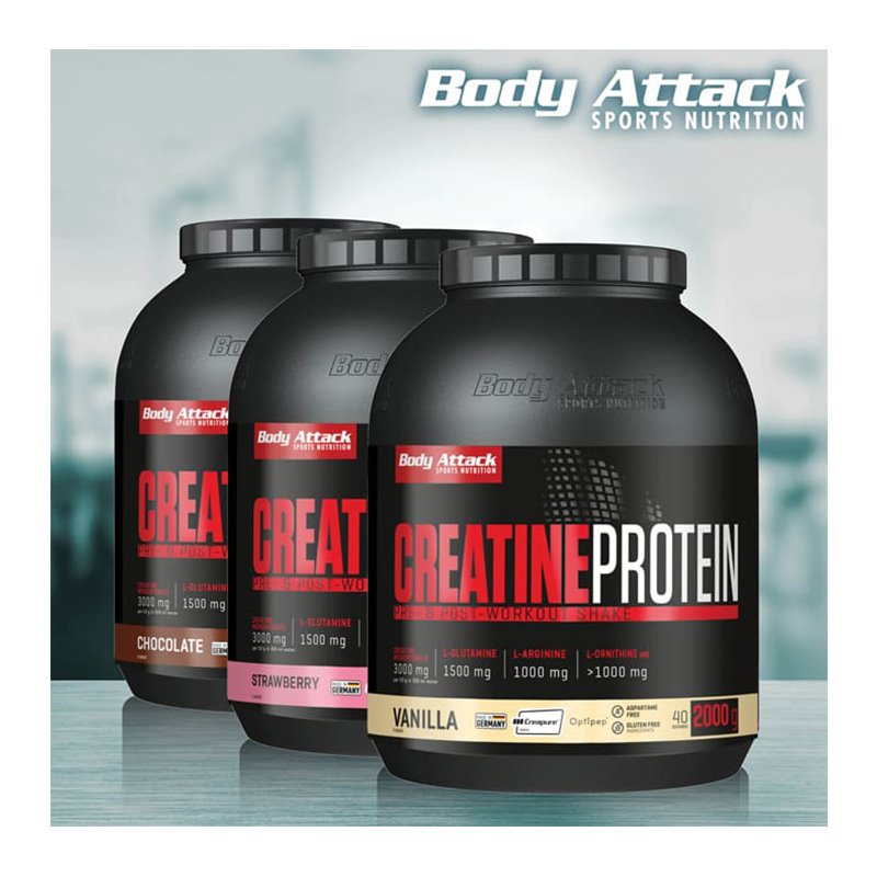 Body Attack Creatine Protein 2000g Best Price in UAE